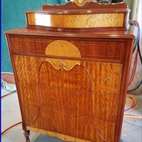 Antique Mahogany Dresser Restoration