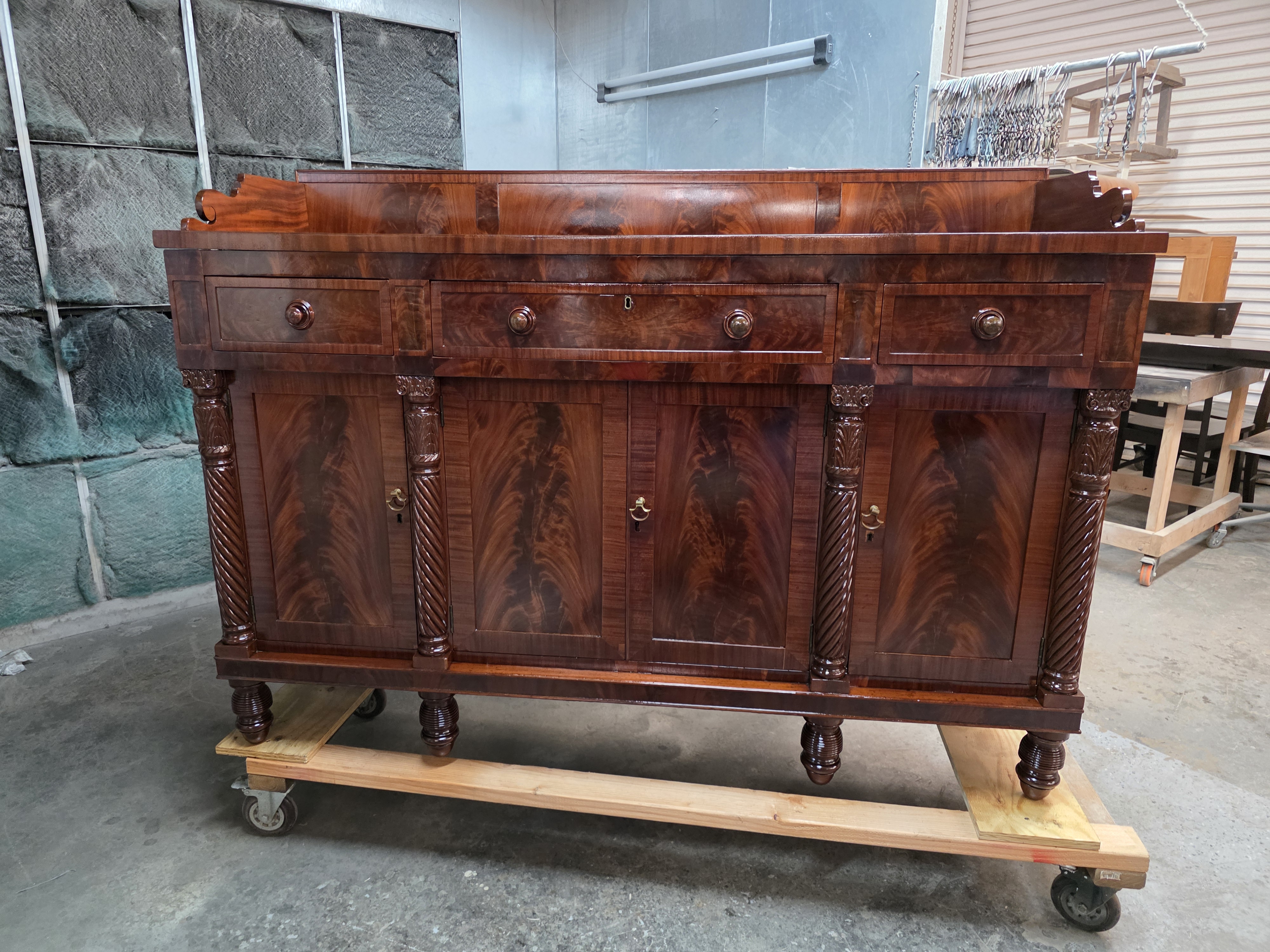 Mid Century Chair Restored in Long Beach