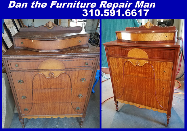 Antique Mahogany Dresser Restoration In, Old Mahogany Dresser