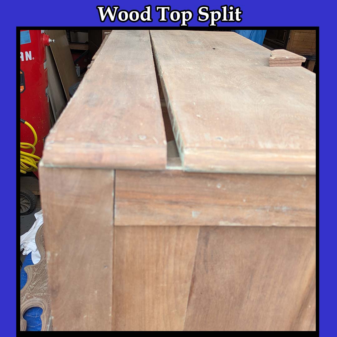 Antique Painted Dresser Refinished in Long Beach, CA