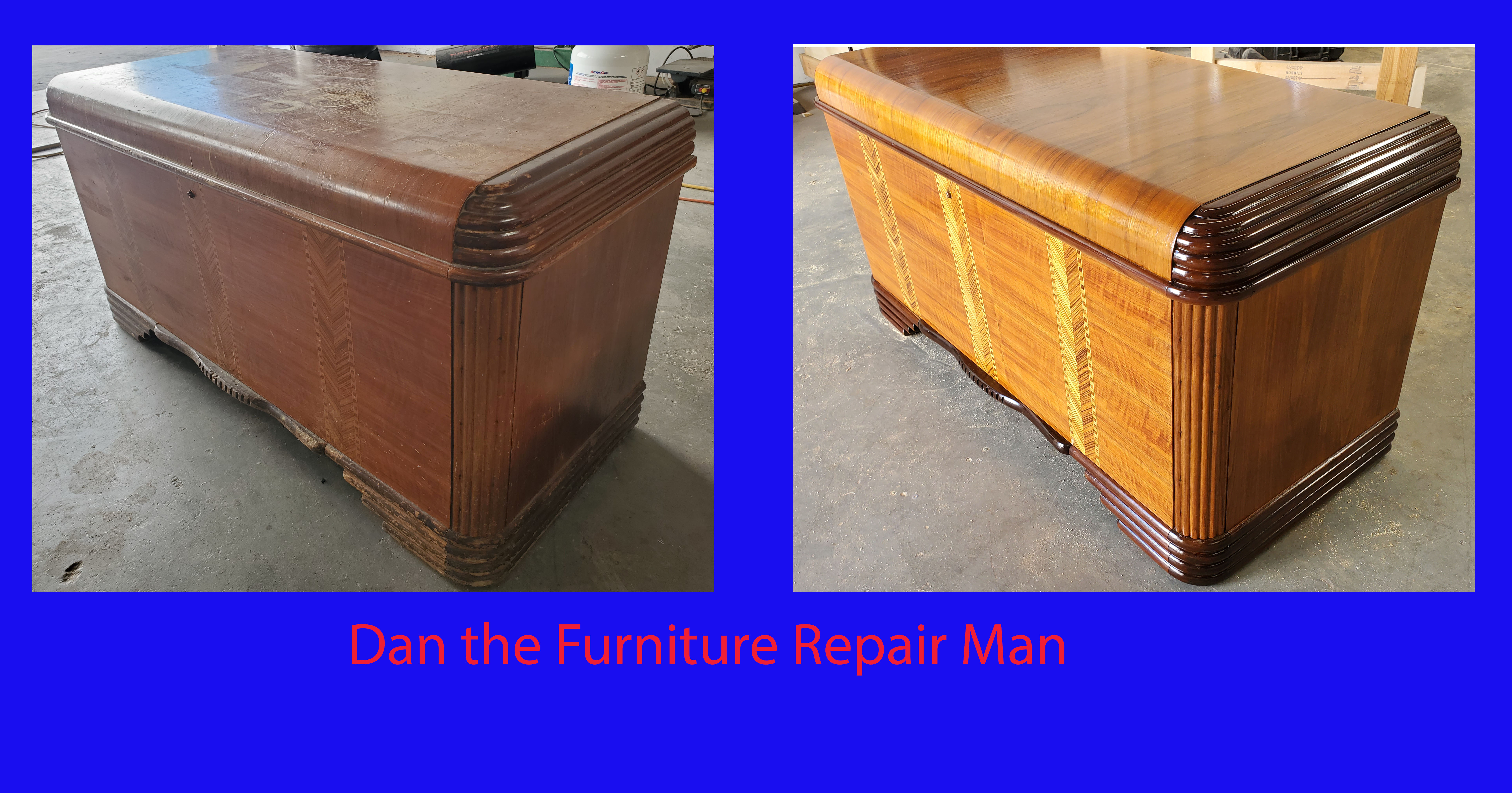 Chippendale Dining Table Restoration Los Angeles, CA