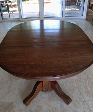 Antique Oak table Restoration