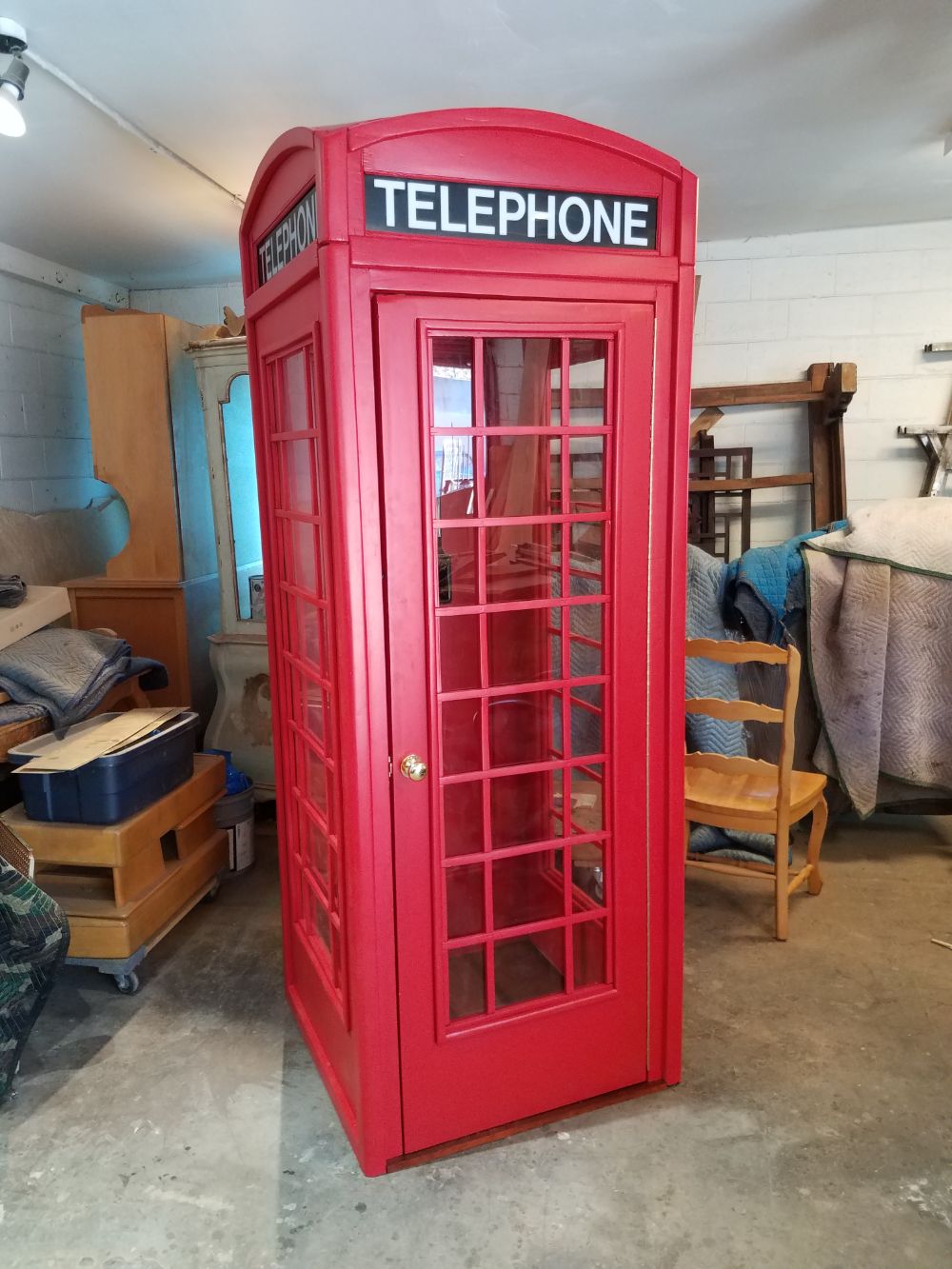 Phone Booth Restoration in Long Beach, CA