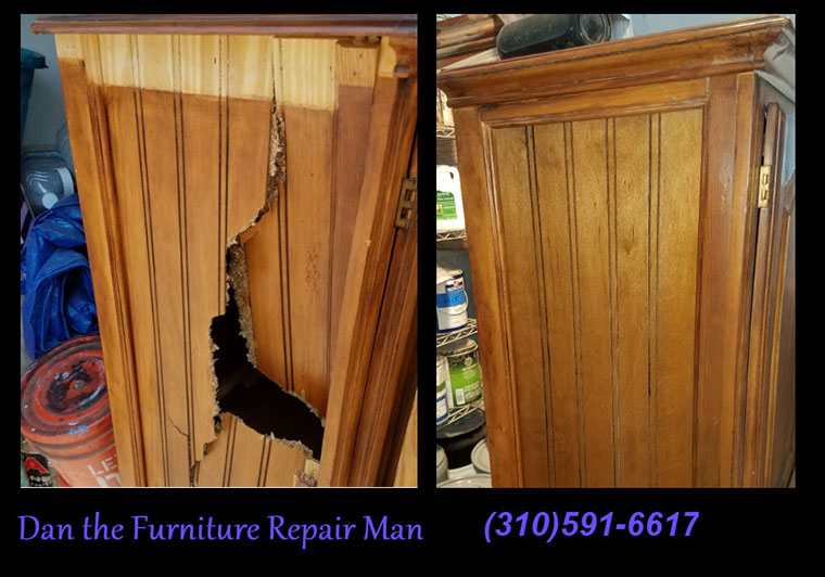 repaired damaged cabinet in west los angeles, ca