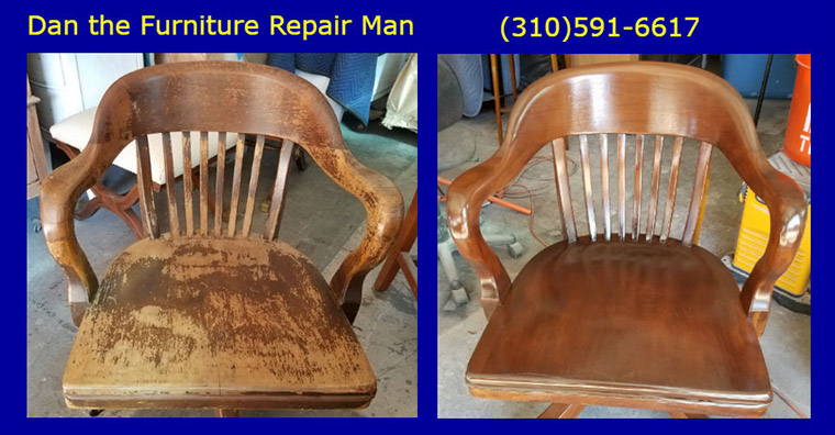 Wooden Office Chair Restoration